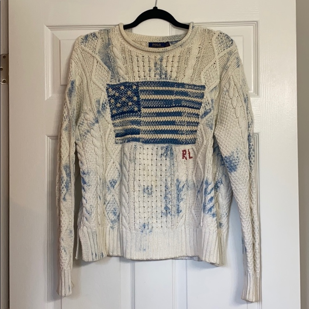 Ralph Lauren Flag Sweater